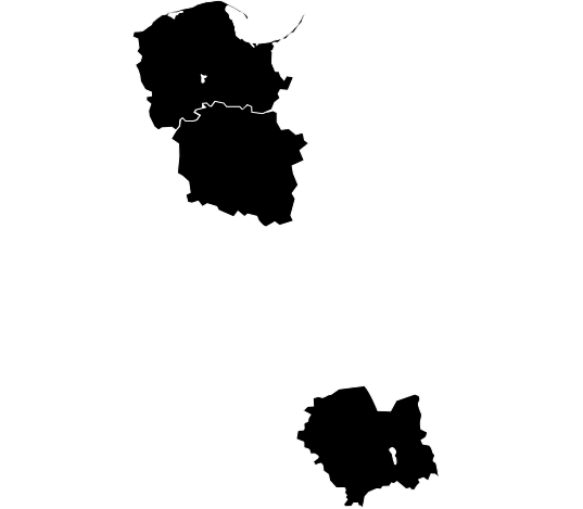 Mapa regionu – Clif Designs