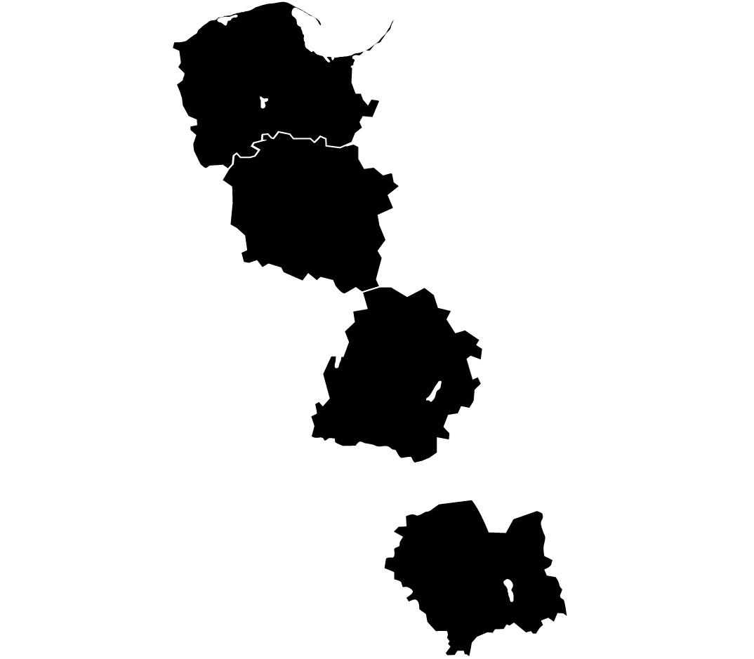 Mapa regionu – Clif Designs